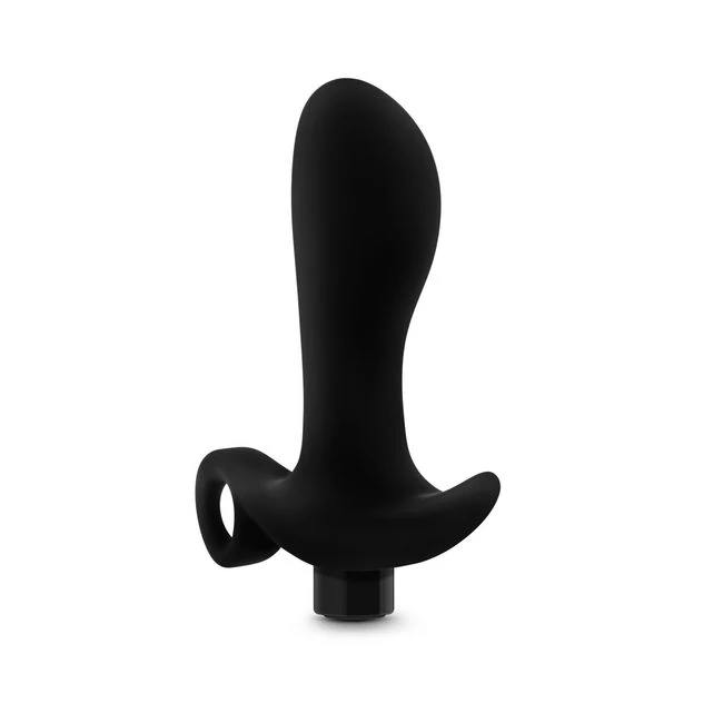 Anal Adventures Platinum Silicone Vibrating Prostate Massager - How It Feels