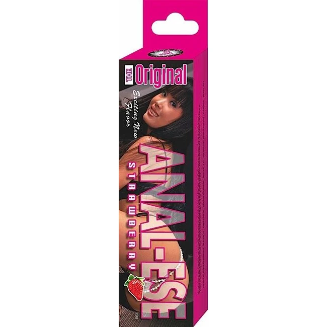 Anal Esestrawberry - A Strawberry Lubricant With a Desensitizing Formula
