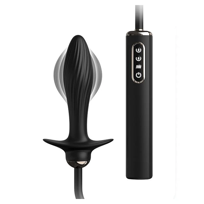 Anal Fantasy Elite Auto-throb Inflatable Plug Black - How It Feels