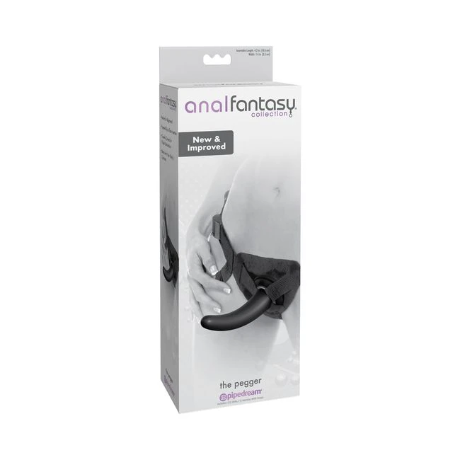 Anal Fantasy the Pegger Black Strap on - Material & Feel