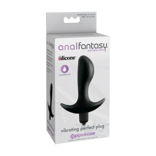 Anal Fantasy Vibrating Perfect Plug - How It Feels