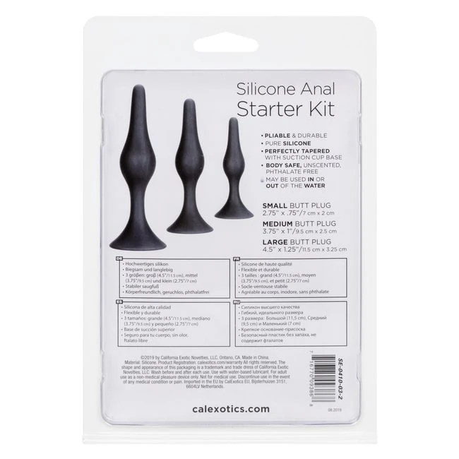 Anal Starter Kit - Material & Safety