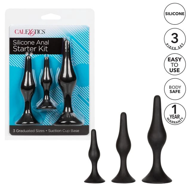 Anal Starter Kit - Graduated Sizing & Usage