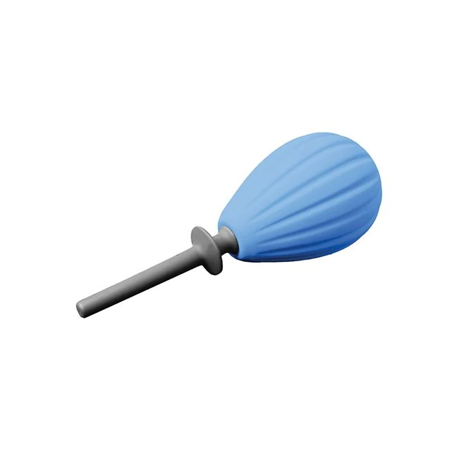 Aneros Blue Prelude Enema Bulb - Shape & Comfort