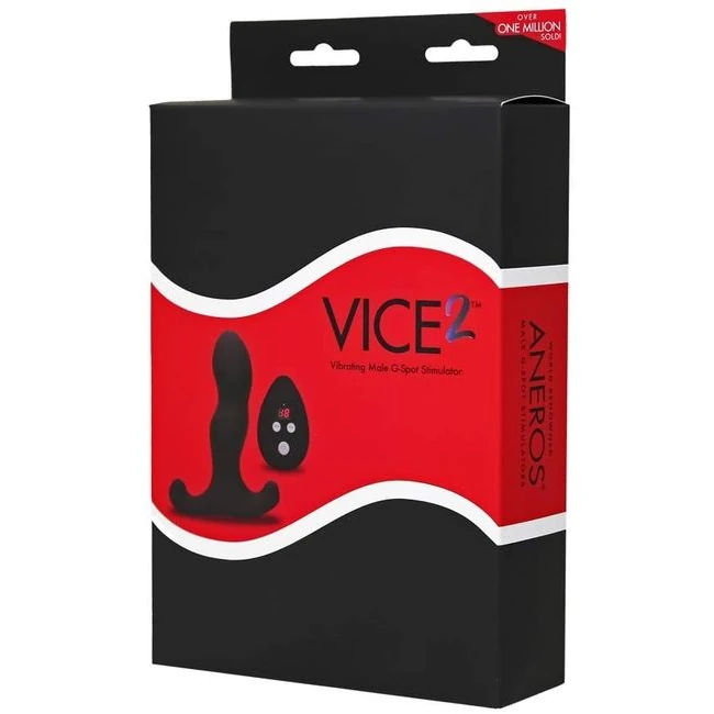 Aneros Vice 2 Black - Introducing the Aneros Vice 2 Black Prostate Massager