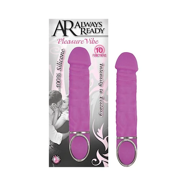 Ar Always Ready Pleasure Silicone 10 Function Vibe-purple - How It Feels