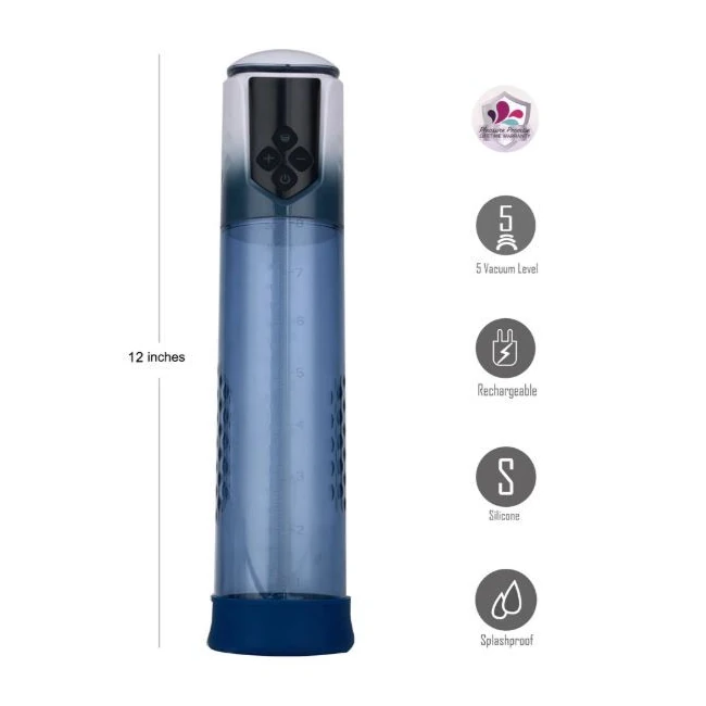 Archer Blue Penis Pump Msrp - Material & Construction