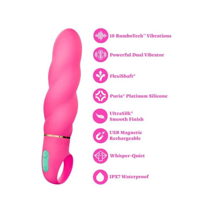 Aria Amazing Af 2.0 Vibe Fuchsia Rechargeable - Experience the Power and Elegance of Aria Amazing AF 2.0 Vibe