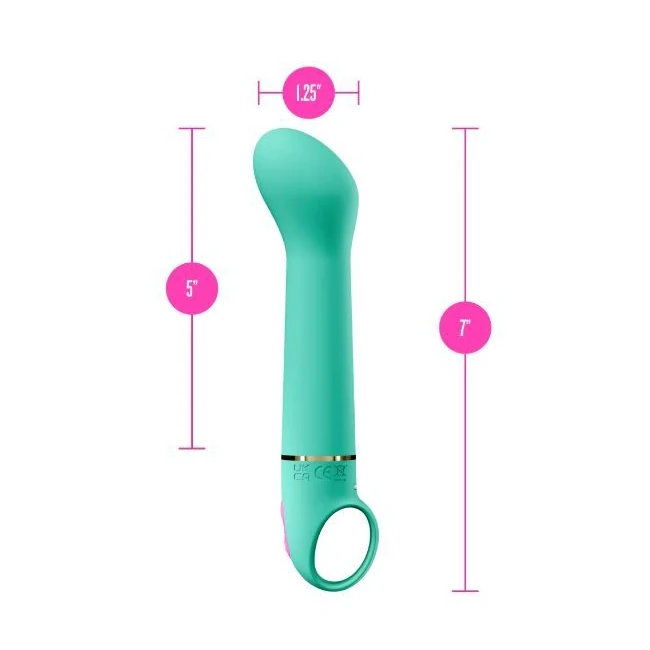Aria Flirty Af 2.0 Vibe Teal Rechargeable - Vibration Modes