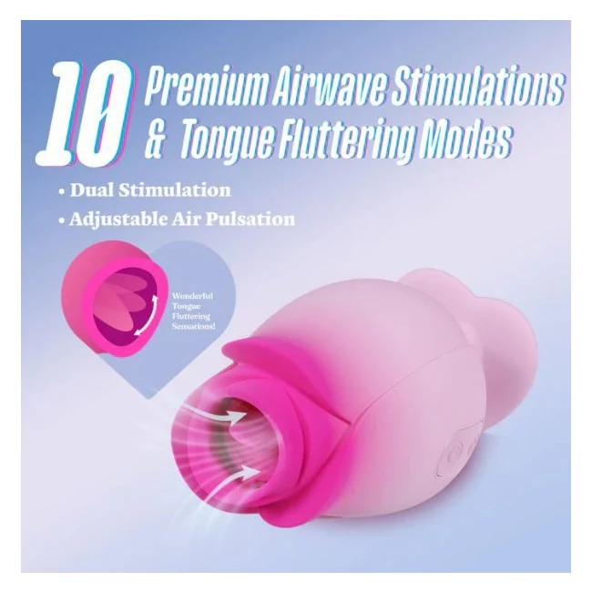 Aria Tulip Trance Pink - Vibration Modes and Sensations