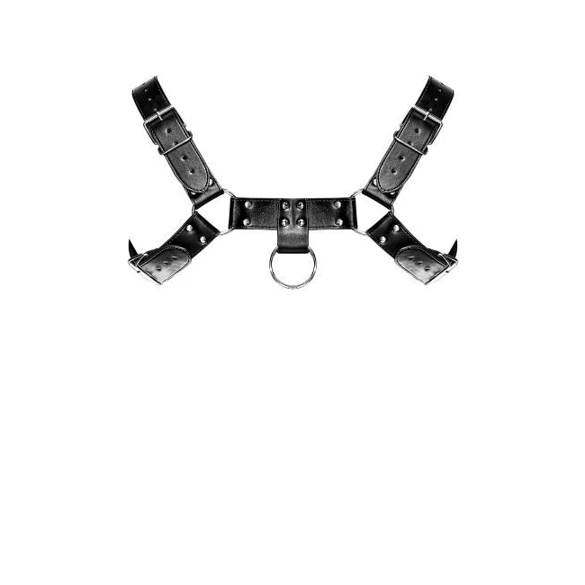 Aries Leather Harness Black O/s - Comfort & Fit