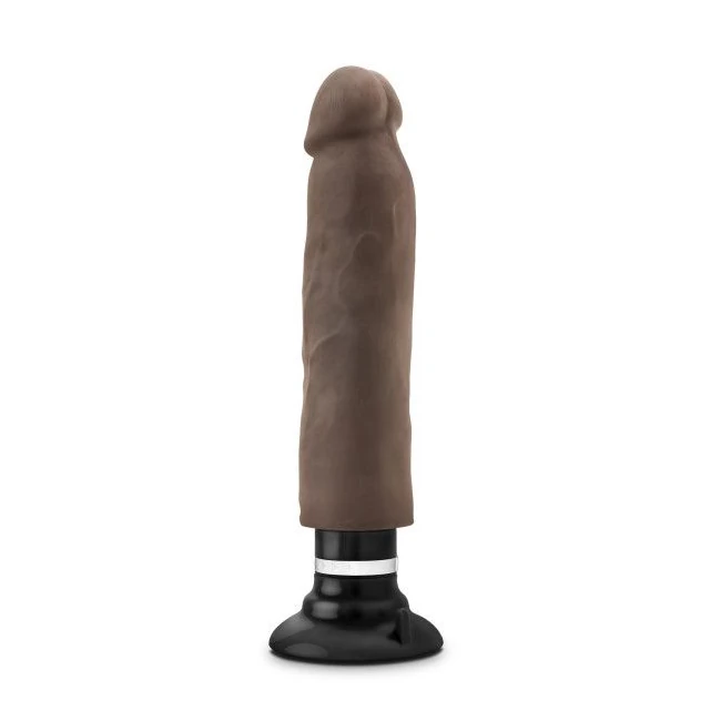 Au Naturel 11 Sensa Feel Magnum Vibrating Dong Chocolate" - Experience the Realistic Feel of the Au Naturel 11 Sensa Feel Magnum Vibrating Dong