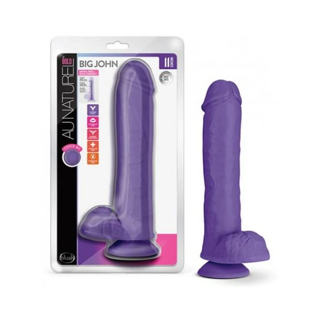 Au Naturel Bold Big John Dildo - Experience Unmatched Realism and Flexibility