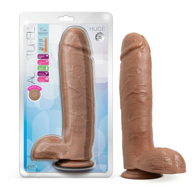 Au Naturel Huge Dildo - Shape & Texture