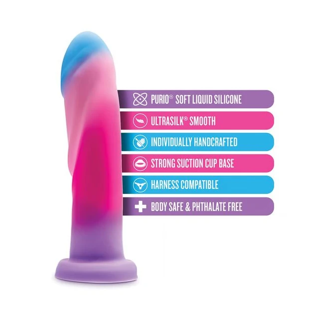 Avant - Borealis Dreams Cotton Candy - A Hand-Sculpted Dildo in Cotton Candy Neon