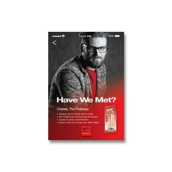 Average Joe the Professor Charles - Design and Material