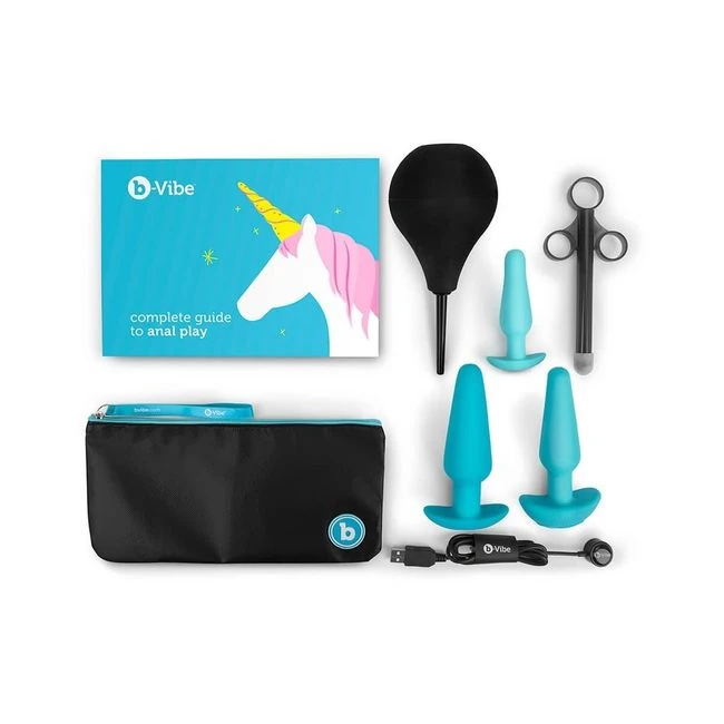B-vibe Anal Training & Education Set - Components Included