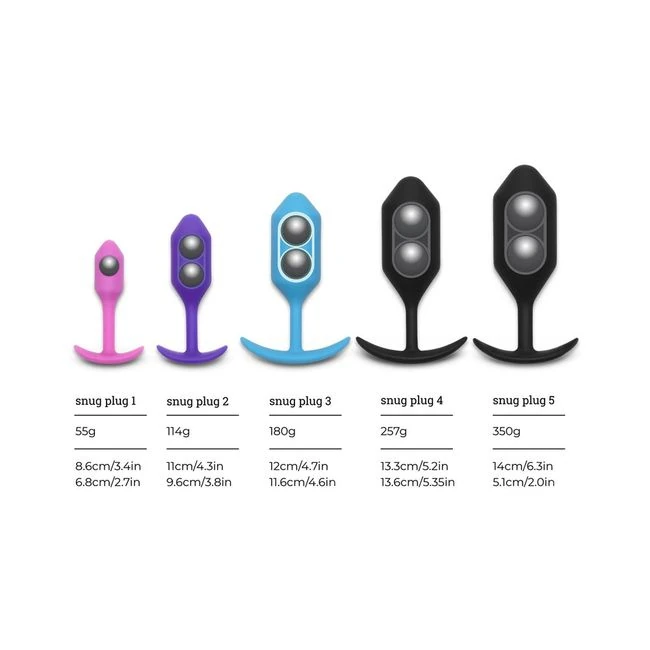 B-Vibe Snug Plug - Vibration Modes