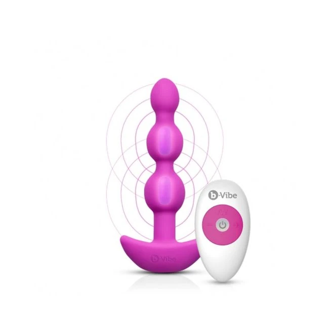 B-vibe Triplet Anal Beads - Product Description