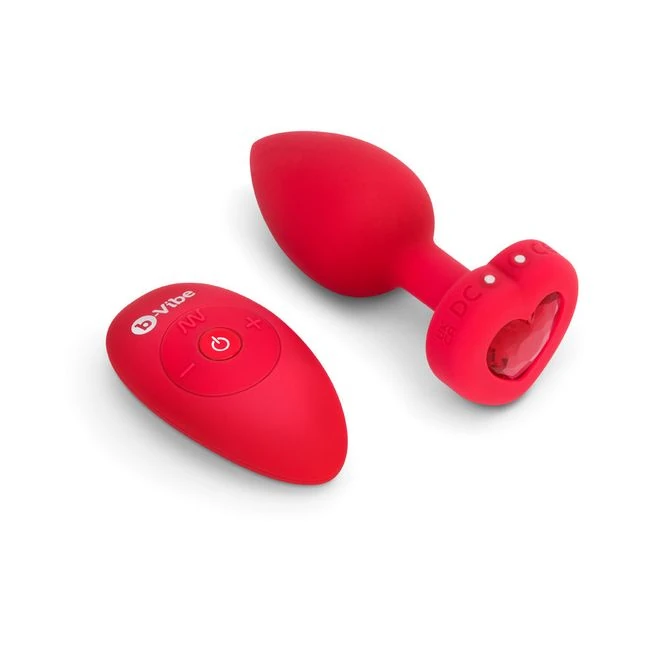 B Vibe Vibrating Heart Shaped Jewel Plug - How It Feels