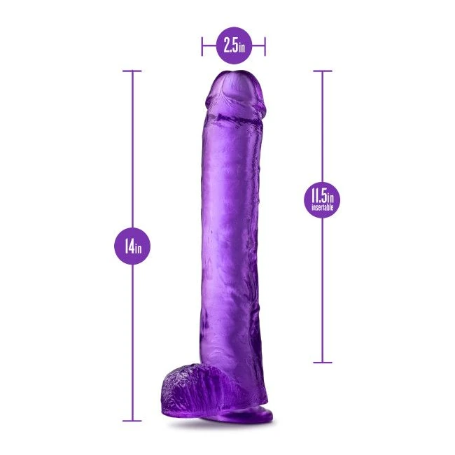 B Yours Plus Hefty N Hung Purple - Vibration Modes and Power