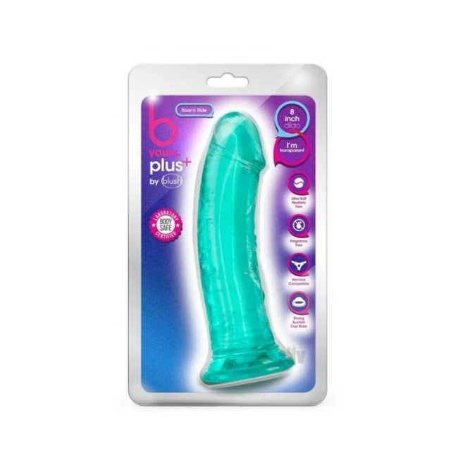 B Yours Plus Roar 'n' Ride Dildo - Shape & Texture
