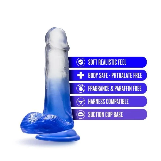 B Yours Stella Blue 6 Dildo Blue " - Design Notes
