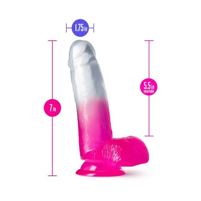 B Yours Sugar Magnolia 7dildo Fuchsia " - Material Quality
