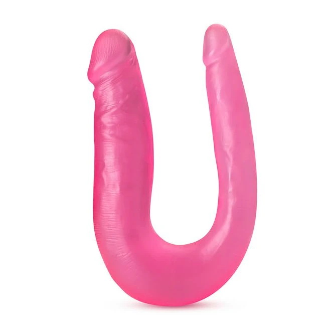 B Yours Sweet Double Dildo Pink - Shape & Texture