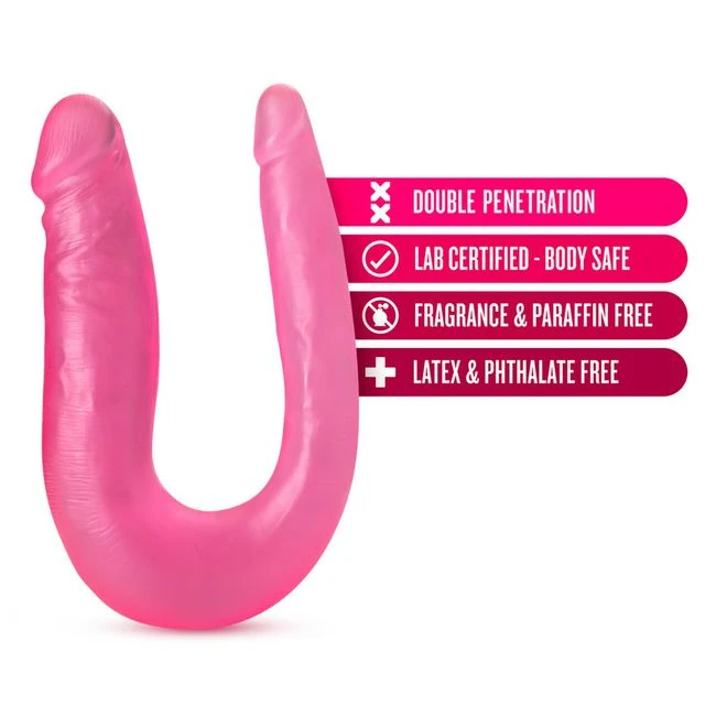 B Yours Sweet Double Dildo Pink - Material & Feel
