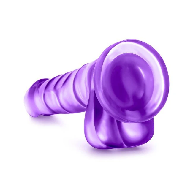 B Yours Sweet' N Hard 7 Dong Purple " - Material Feel