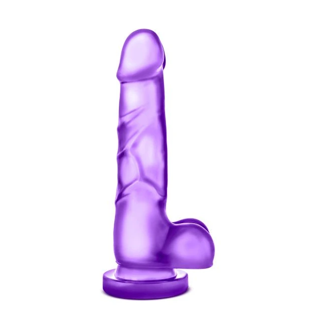 B Yours Sweet' N Hard 7 Dong Purple " - Size & Fit
