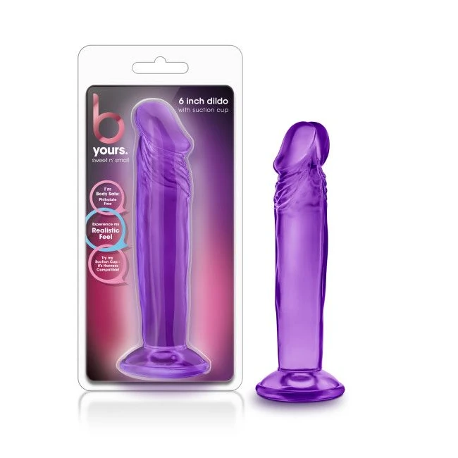 B Yours Sweet N Dildo W/ Suction Cup - Material & Feel