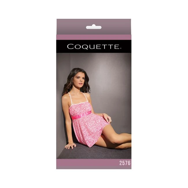 Baby Doll Pink/white - Fabric & Feel