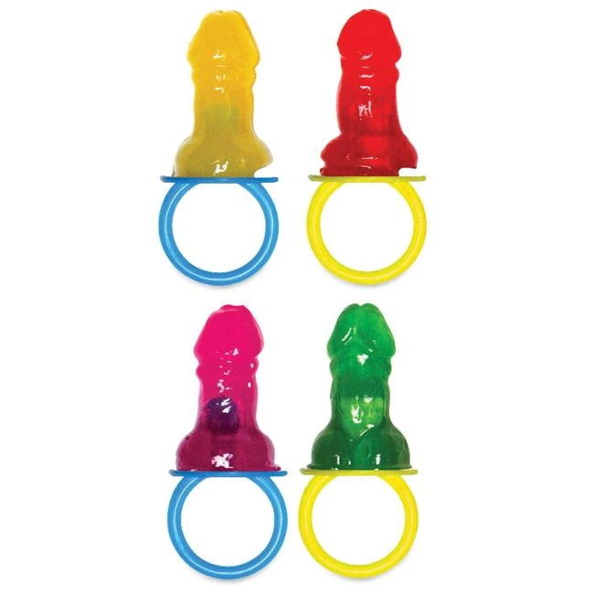 Bachelorette Candy Pecker Pacifier - Key Details