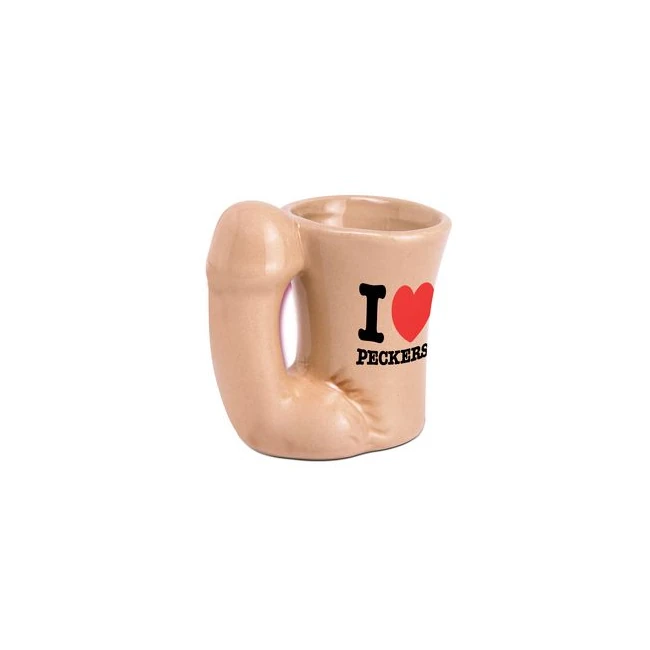 Bachelorette Mini Pecker Shot Glass 12 Pc Display - Overview