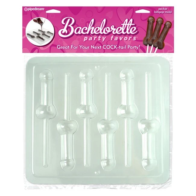 Bachelorette Pecker Lollipop Mold - Key Details