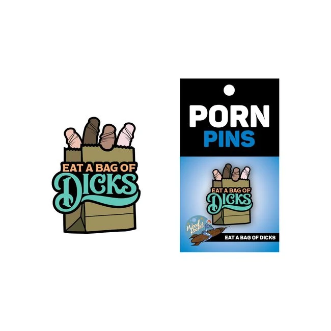 Bag of Dicks Pin - Product Overview