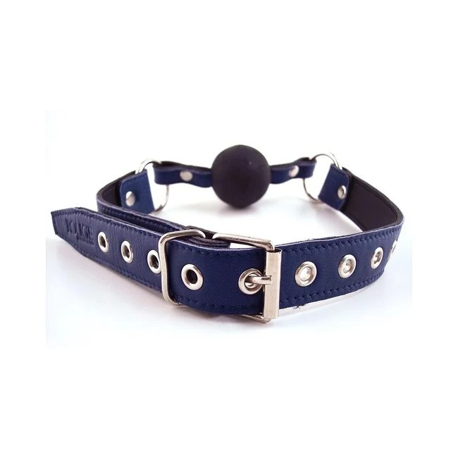 Ball Gag - Blue with Black Rubber Ball - Build & Quality