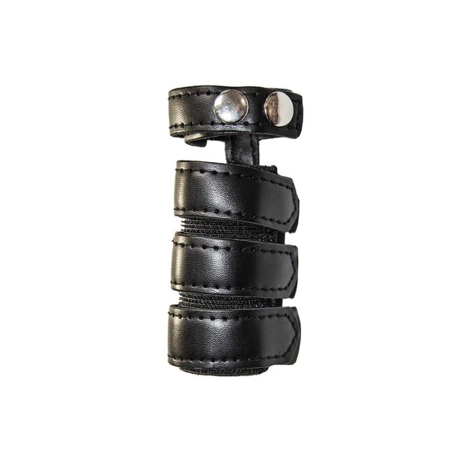Ballgear Cock Strap with Sheath Black - Soft Polyurethane Against the Skin