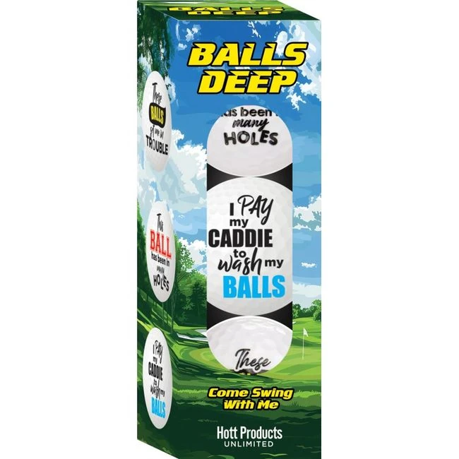 Balls Deep Novelty Golf Balls - Overview