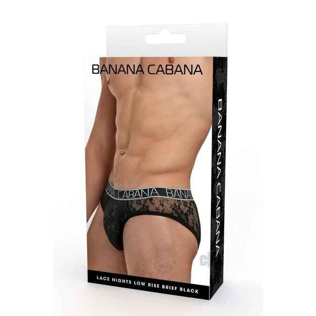 Banana Cabana Lace Night Low Blk - Fit & Sizing