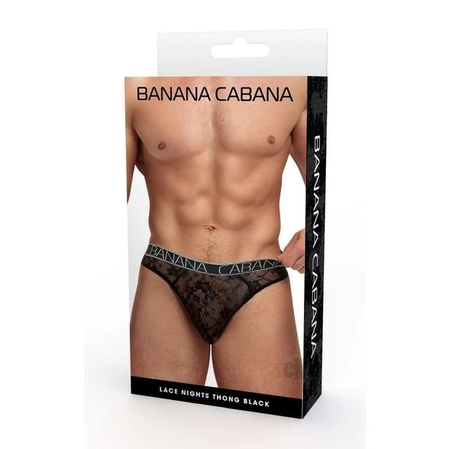 Banana Cabana Lace Nights Thong Blk - What Is the Banana Cabana Lace Nights Thong Blk?