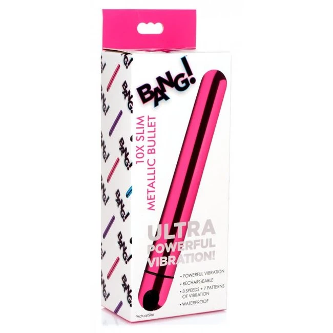 Bang! 10x Slim Metallic Bullet - How It Feels