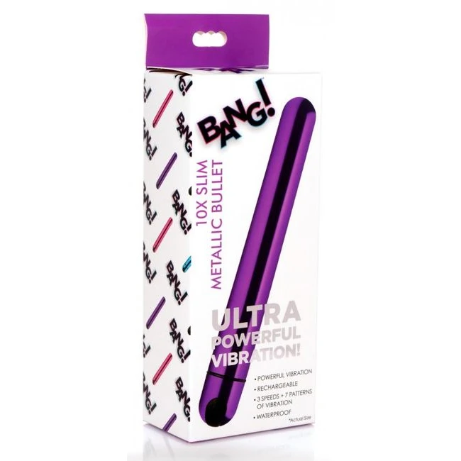 Bang! 10x Slim Metallic Bullet - Vibration Modes and Control