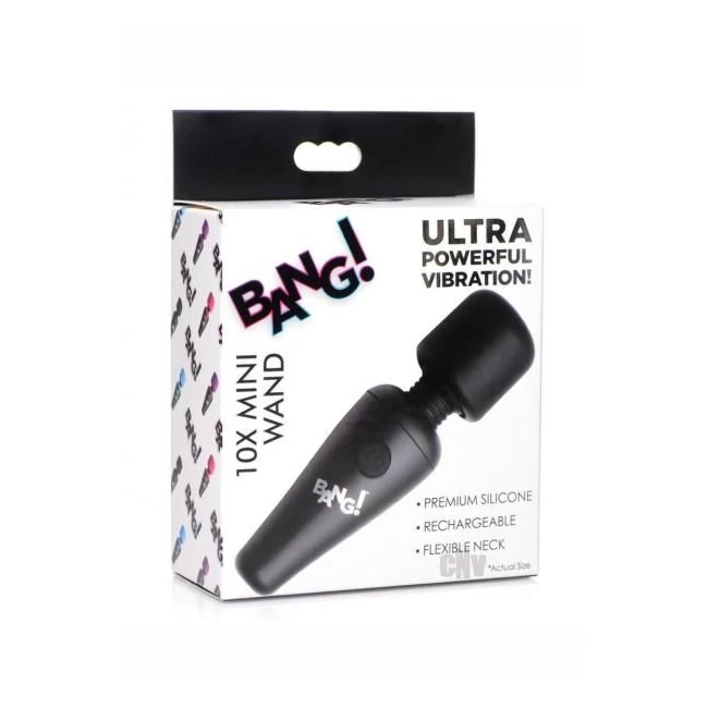 Bang 10x Vibe Mini Silicone Wand - How It Feels