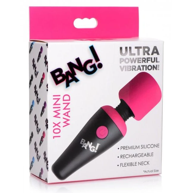 Bang! 10x Vibrating Mini Wand - How It Feels