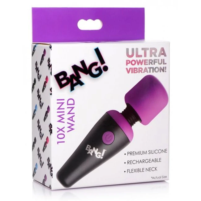 Bang! 10x Vibrating Mini Wand - Vibration Modes and Settings