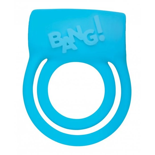 Bang! Duo Blast C Ring Butt Plug Bullet & Blindfold Kit Black - Power & Performance