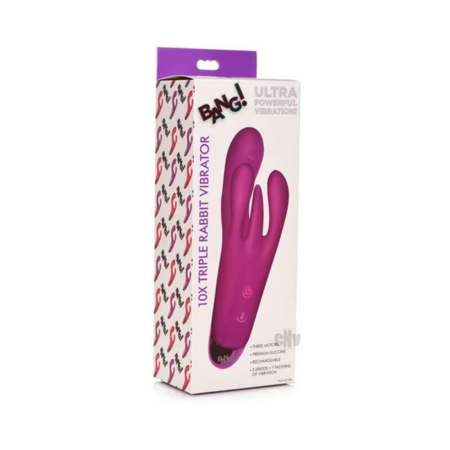 Bang Triple Rabbit Vibrator - Experience Unmatched Pleasure with the Bang Triple Rabbit Vibrator